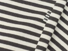 Mads Nørgaard Pumini leggings sort/vanilla ice stribet